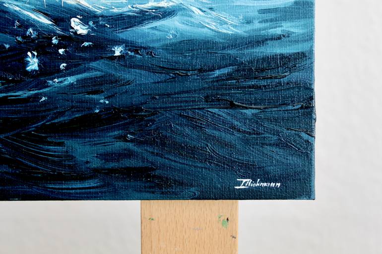 Original Abstract Seascape Painting by Liza Illichmann