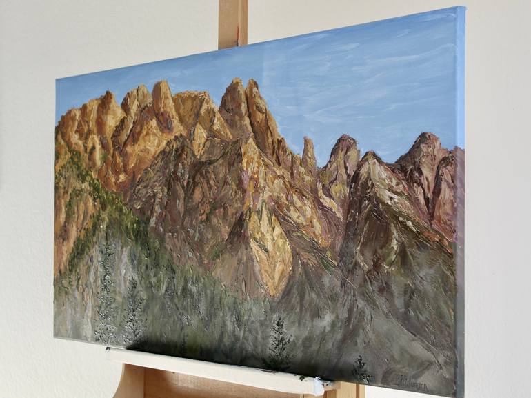 Original Photorealism Landscape Painting by Liza Illichmann