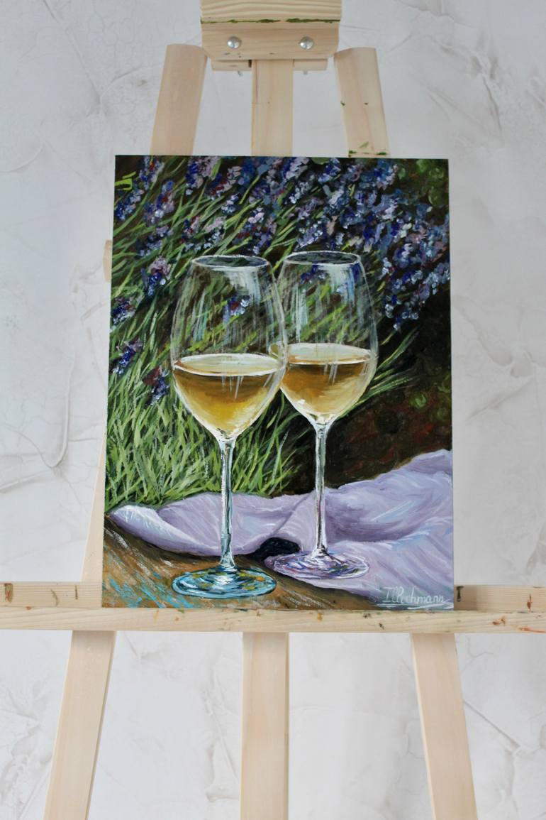 Original Art Deco Food & Drink Painting by Liza Illichmann