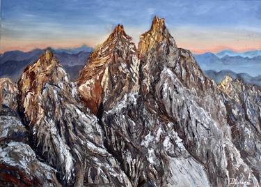 Original Photorealism Landscape Paintings by Liza Illichmann