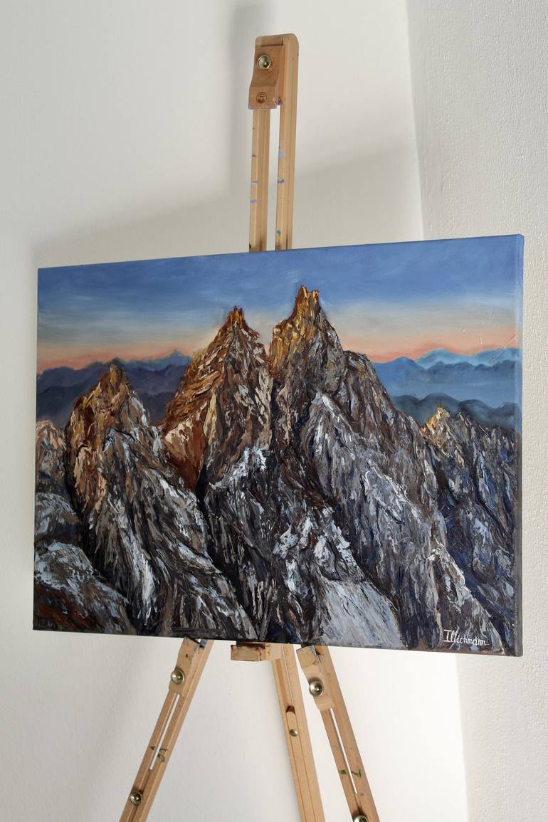 Original Photorealism Landscape Painting by Liza Illichmann