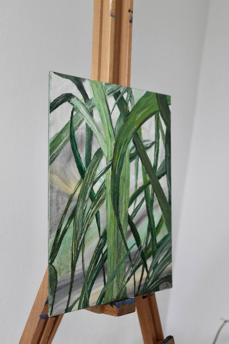Original Art Deco Botanic Painting by Liza Illichmann