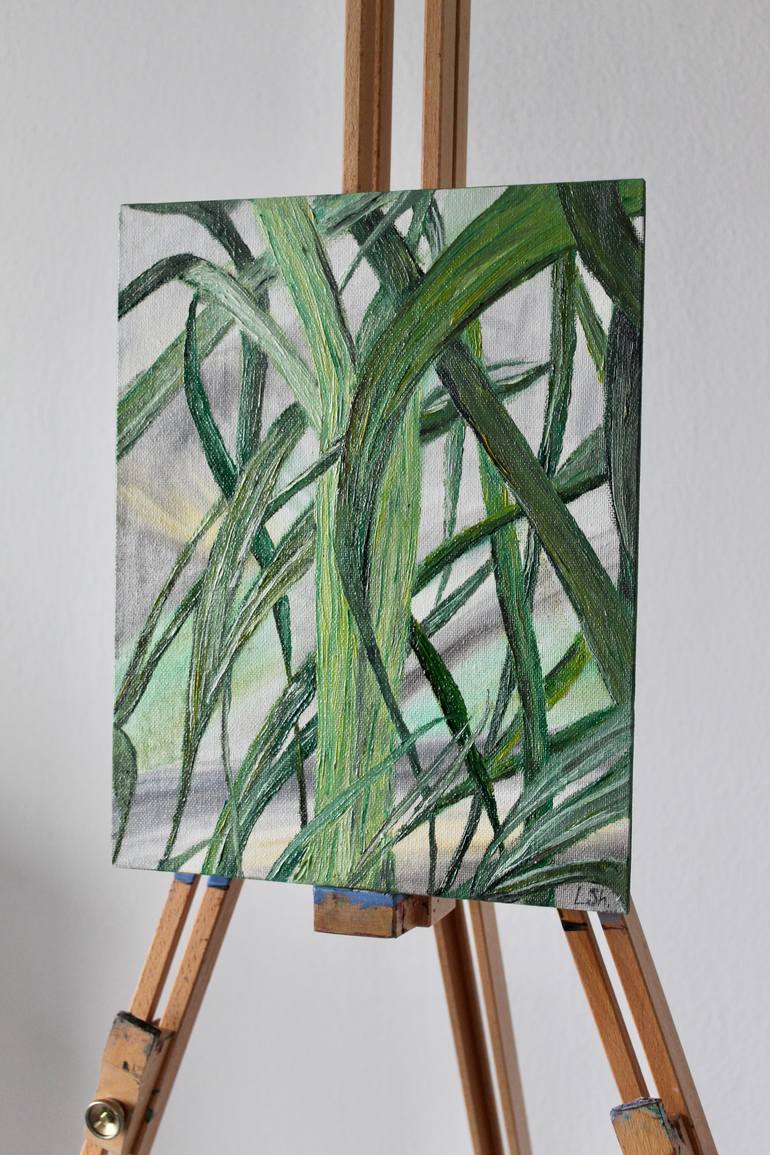 Original Art Deco Botanic Painting by Liza Illichmann