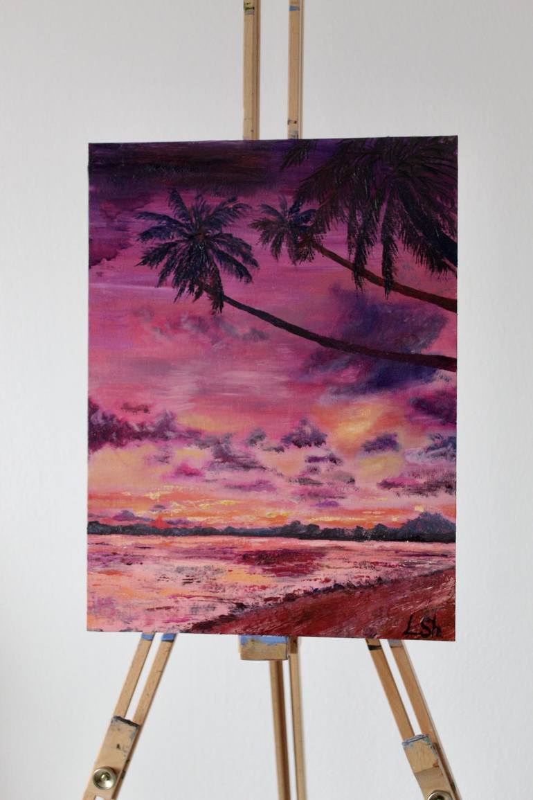 Original Modern Landscape Painting by Liza Illichmann