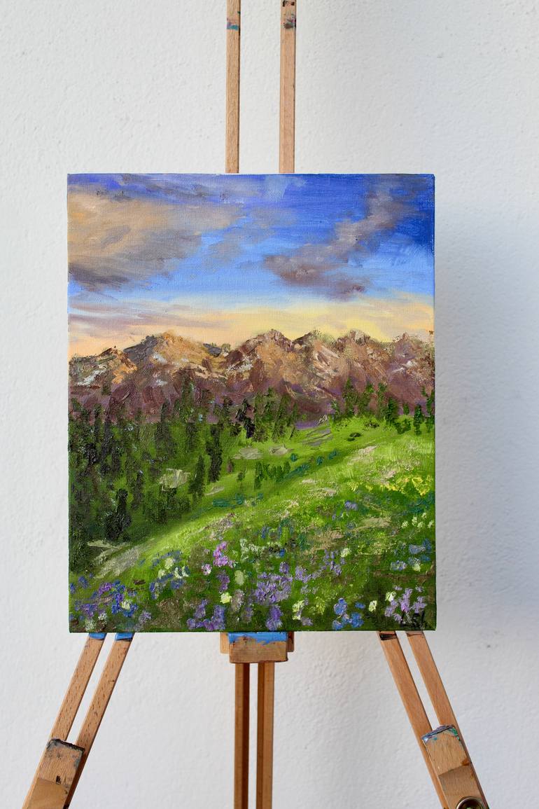 Original Realism Landscape Painting by Liza Illichmann