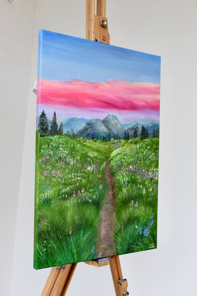 Original Realism Landscape Painting by Liza Illichmann
