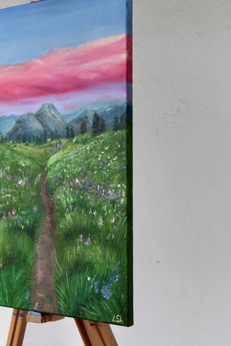 Original Realism Landscape Painting by Liza Illichmann
