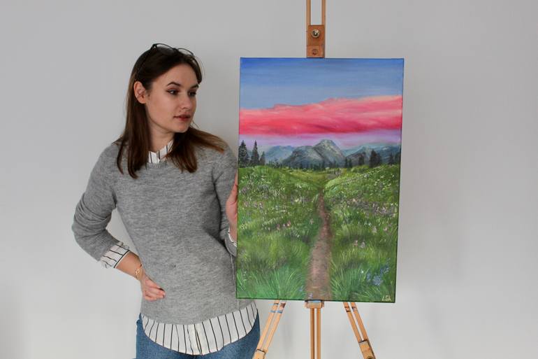 Original Realism Landscape Painting by Liza Illichmann