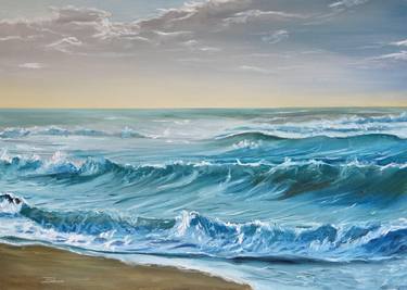 Original Realism Seascape Paintings by Liza Illichmann