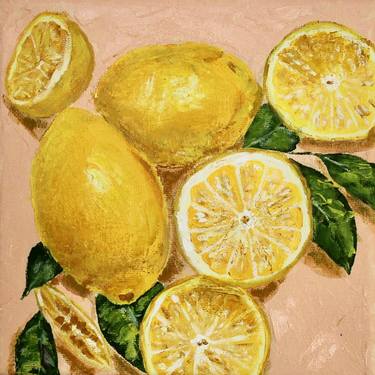 Original Realism Food Paintings by Liza Illichmann