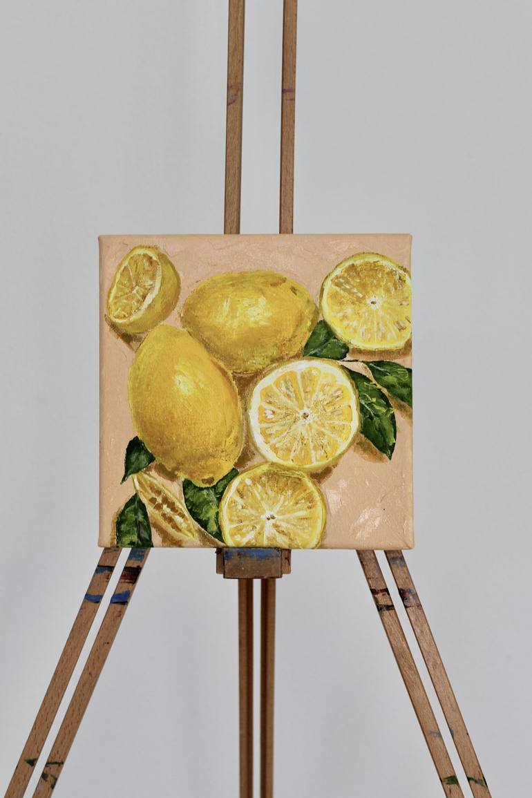 Original Realism Food Painting by Liza Illichmann