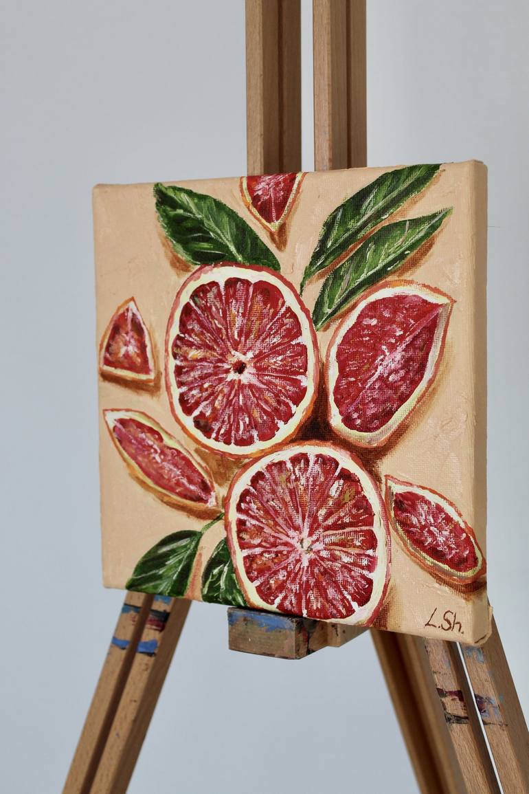 Original Realism Food Painting by Liza Illichmann