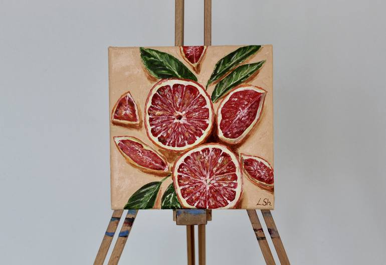 Original Realism Food Painting by Liza Illichmann