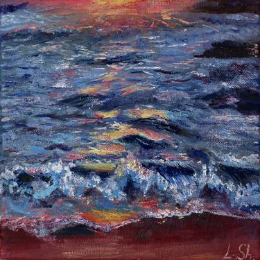 Print of Seascape Paintings by Liza Illichmann