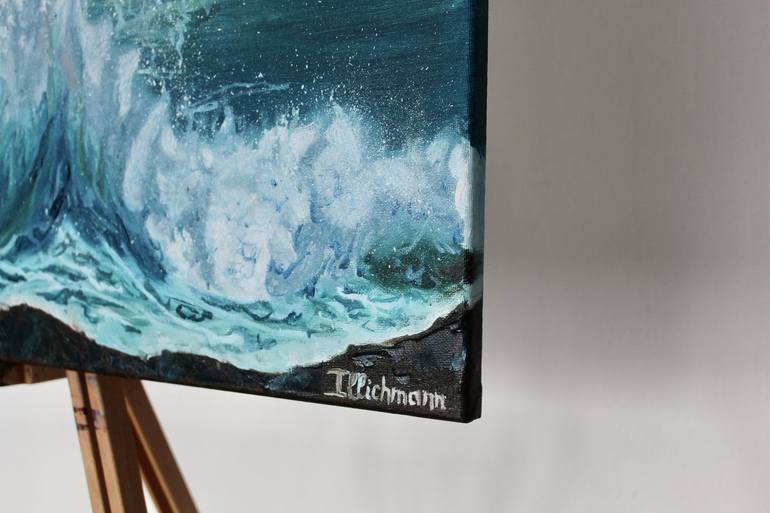 Original Realism Seascape Painting by Liza Illichmann