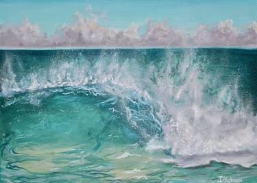 Print of Realism Seascape Paintings by Liza Illichmann