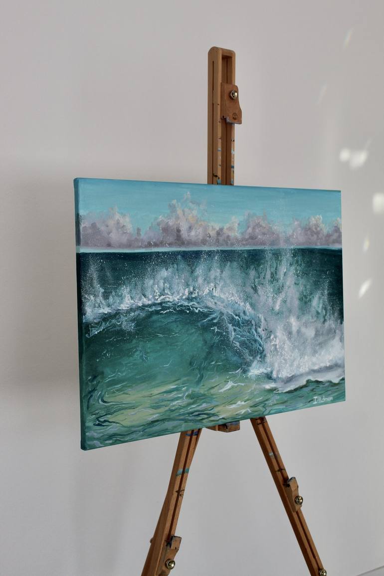 Original Realism Seascape Painting by Liza Illichmann