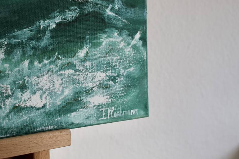 Original Photorealism Seascape Painting by Liza Illichmann