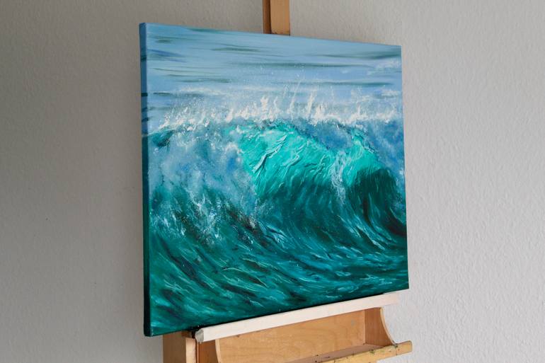 Original Realism Seascape Painting by Liza Illichmann