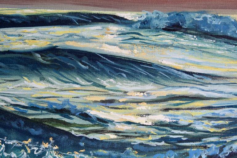 Original Photorealism Seascape Painting by Liza Illichmann