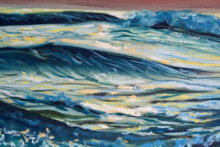 Original Photorealism Seascape Painting by Liza Illichmann