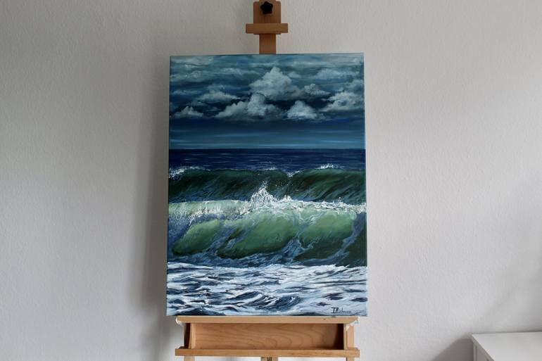 Original Seascape Painting by Liza Illichmann