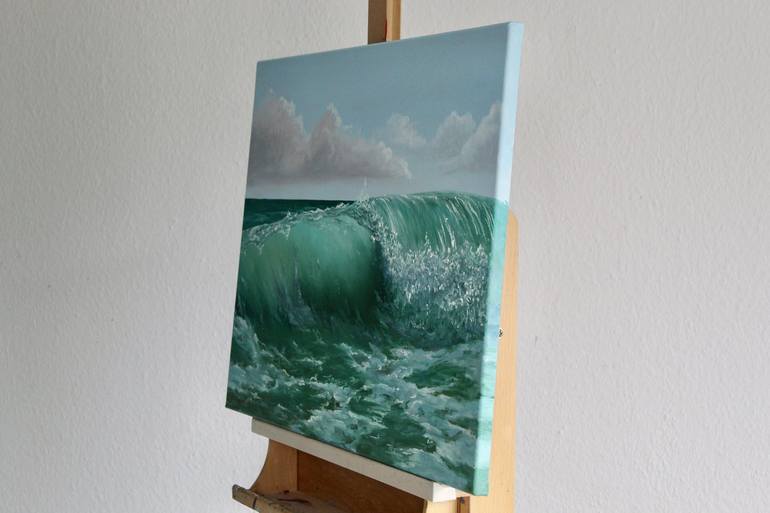 Original Realism Seascape Painting by Liza Illichmann