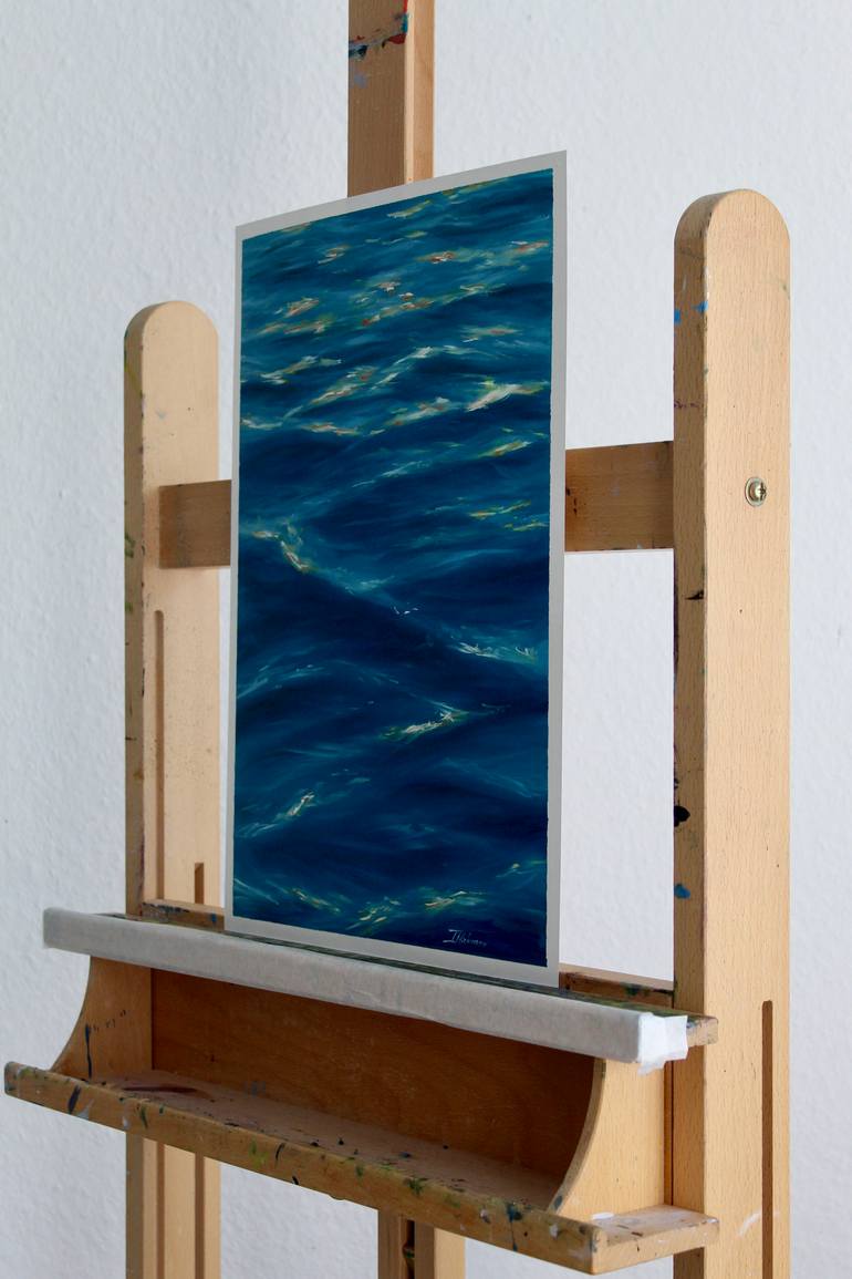 Original Photorealism Seascape Painting by Liza Illichmann