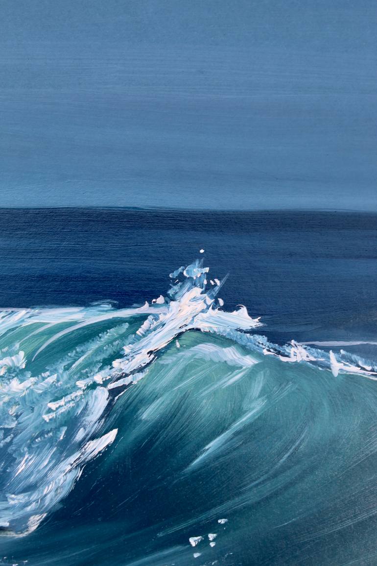 Original Photorealism Seascape Painting by Liza Illichmann