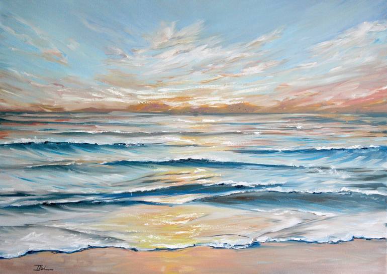 Endless summer Painting by Liza Illichmann | Saatchi Art