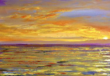 Original Expressionism Seascape Paintings by Liza Illichmann