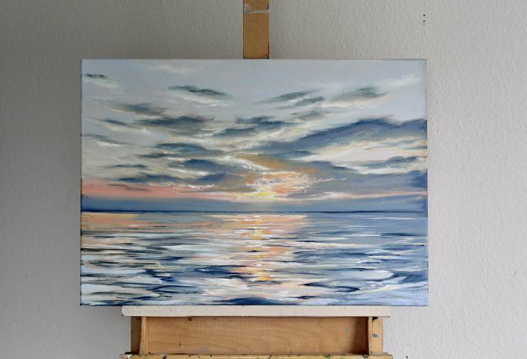 Original Photorealism Seascape Painting by Liza Illichmann