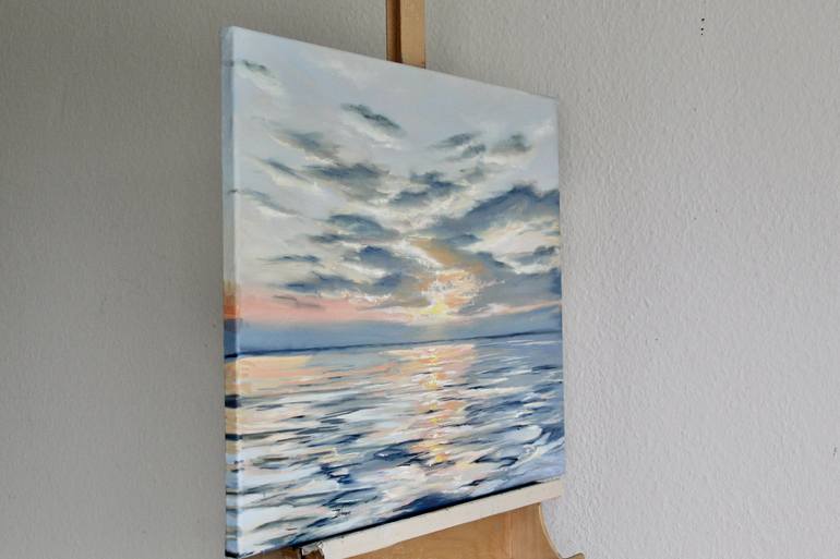 Original Photorealism Seascape Painting by Liza Illichmann