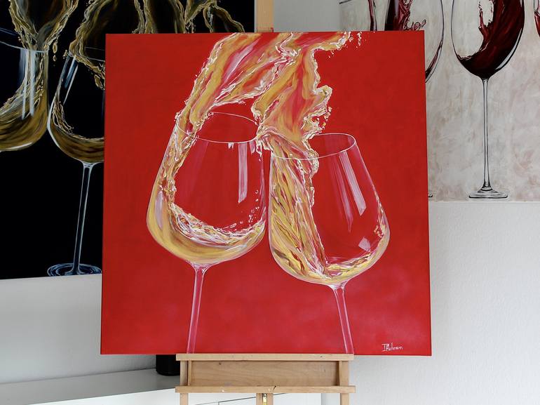 Original Photorealism Food & Drink Painting by Liza Illichmann