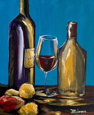 Original Food & Drink Paintings by Liza Illichmann