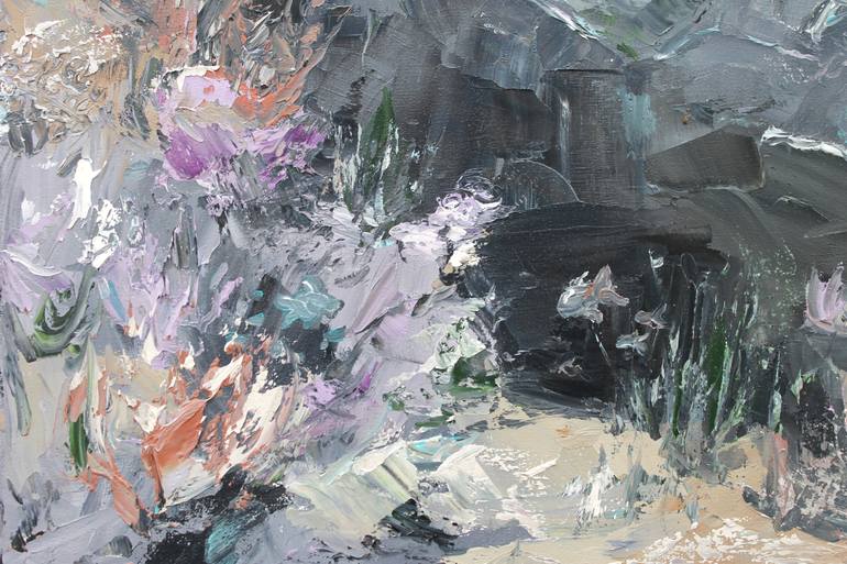 Original Conceptual Animal Painting by Alina Nikitina