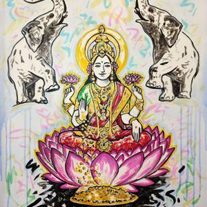 Collection figurative (pop art) totem animal