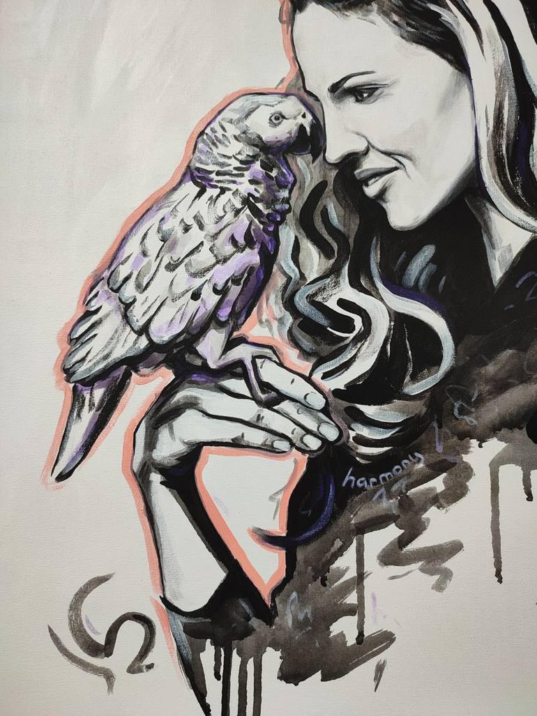Original Illustration Pop Culture/Celebrity Painting by Alina Nikitina