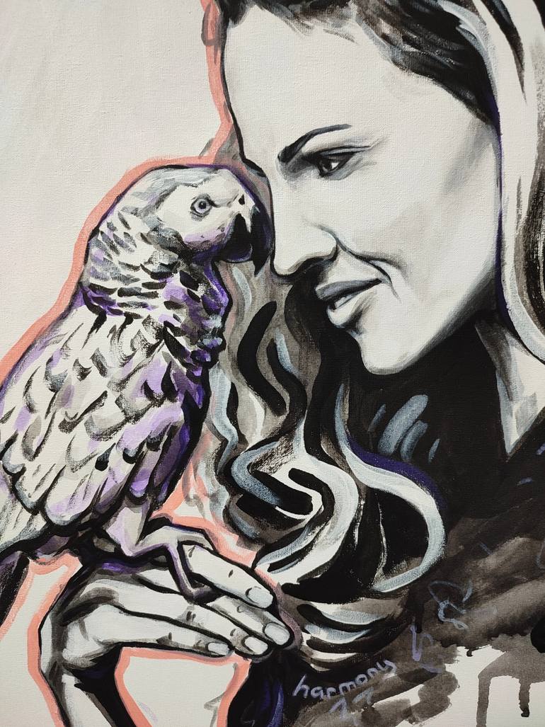 Original Illustration Pop Culture/Celebrity Painting by Alina Nikitina