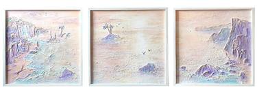 Original Expressionism Seascape Paintings by Alina Nikitina