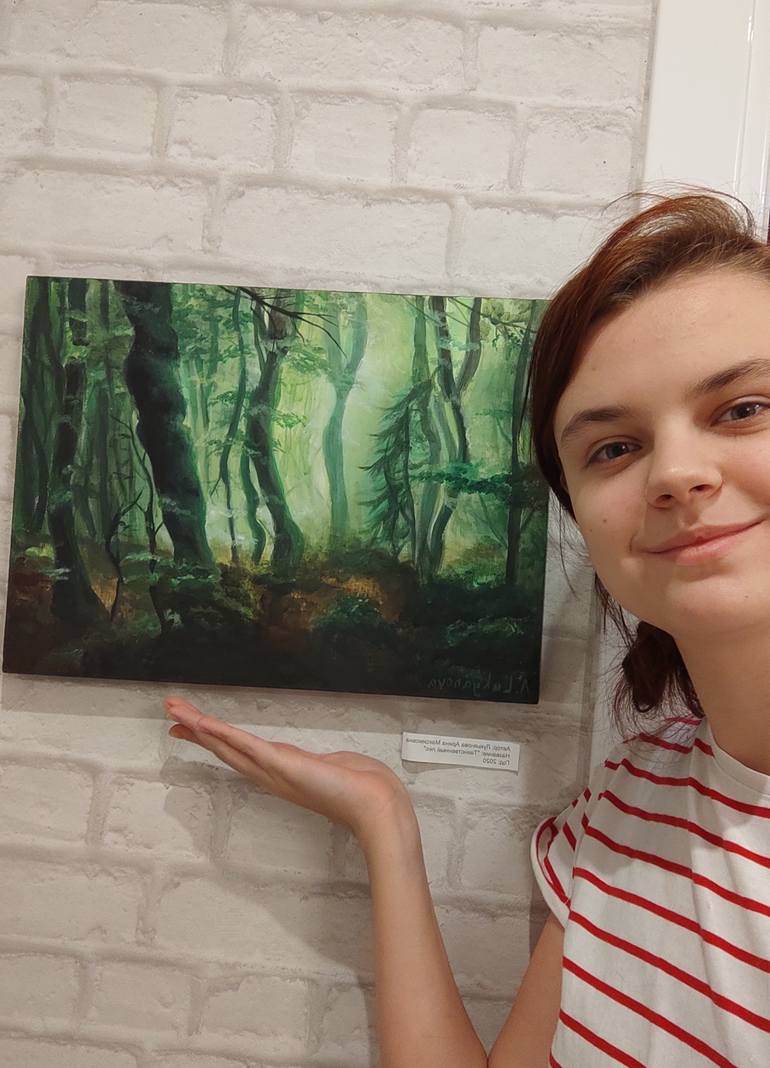 Original Realism Landscape Painting by Arina Lu