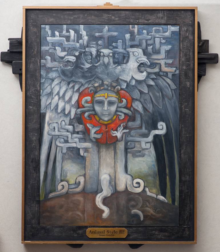 Original Figurative Fantasy Painting by Sergey Podolyak