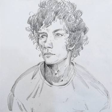 Print of Men Drawings by Younes Ashrafipour