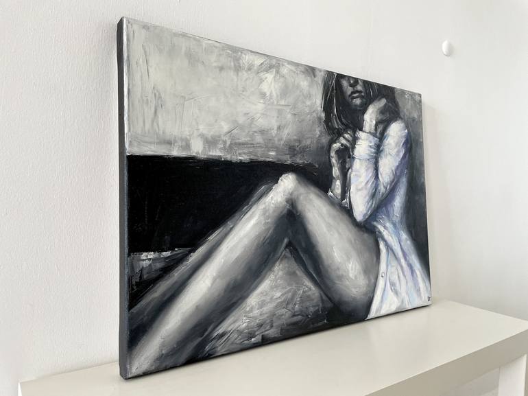 Original Erotic Painting by Leah Larisa Bunshaft DIZLARKA