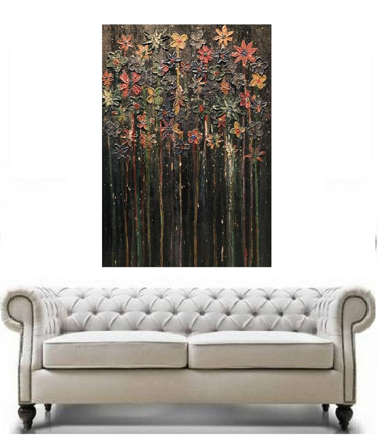 Original Abstract Expressionism Nature Painting by Positiff Art