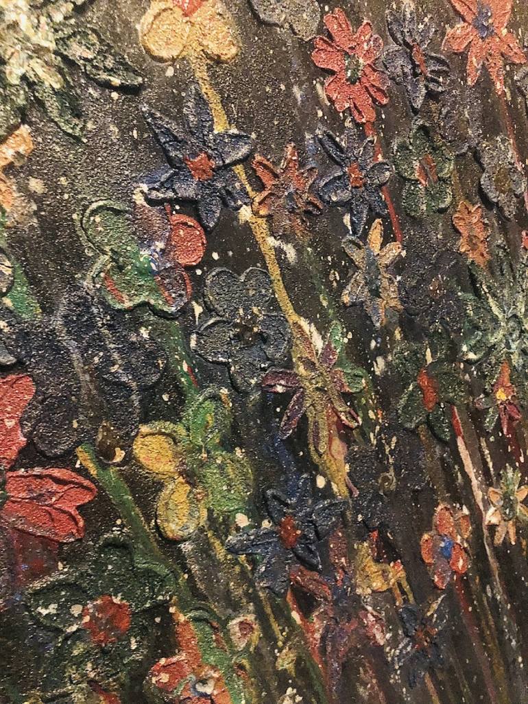 Original Abstract Expressionism Nature Painting by Positiff Art