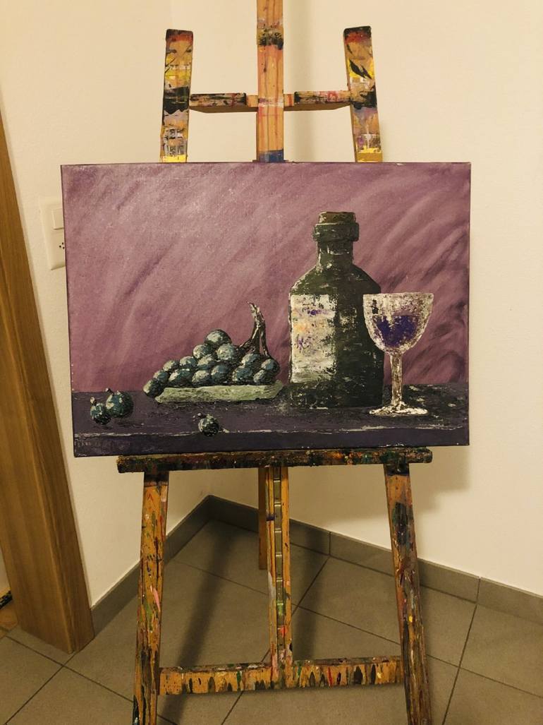 Original Realism Still Life Painting by Positiff Art