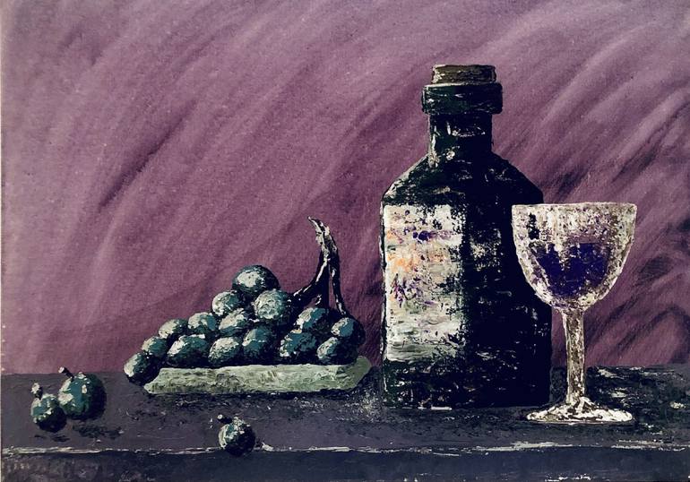Original Realism Still Life Painting by Positiff Art