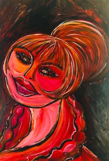 Print of Figurative Portrait Paintings by Positiff Art