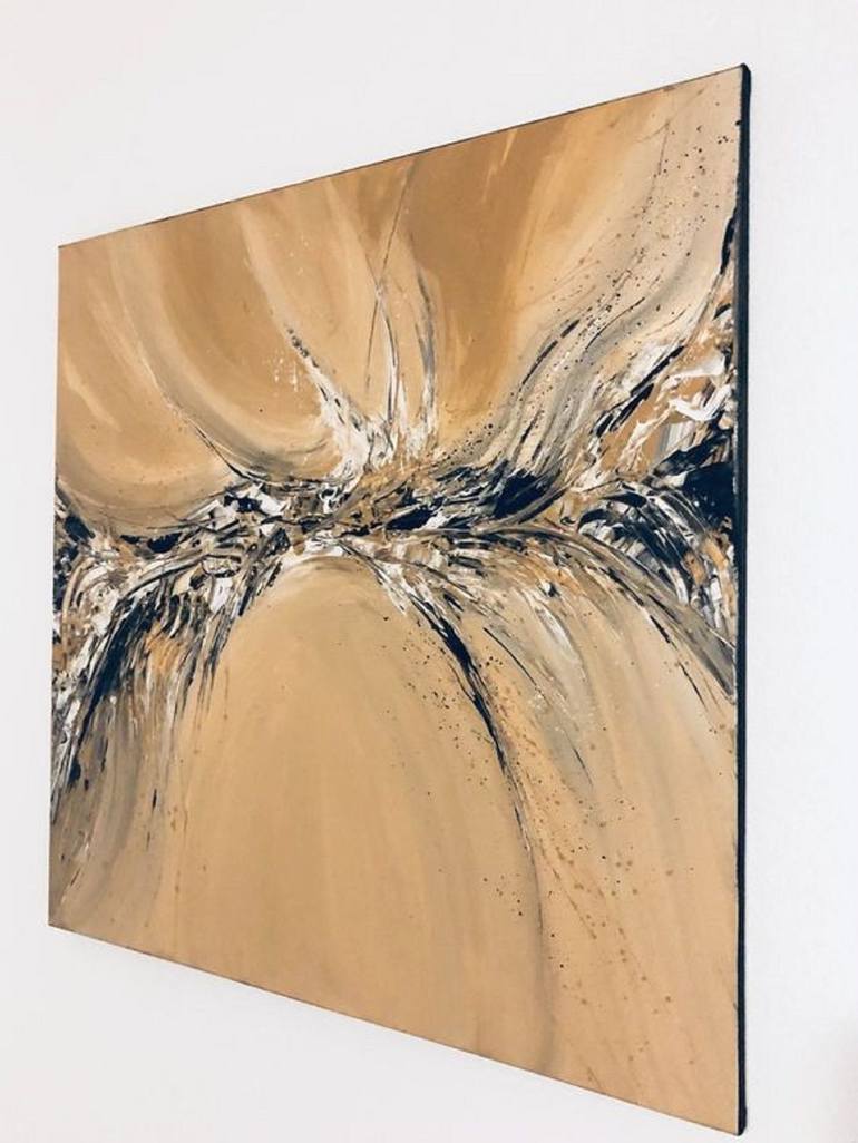 Original Abstract Fantasy Painting by Positiff Art